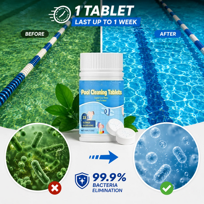 🔥 Flash Sale: 70% OFF – The Next-Gen Pool Purifier is here ✨ 2X Stronger Algae Control, Gentle & Safe for Kids! 👨‍👩‍👧‍👦