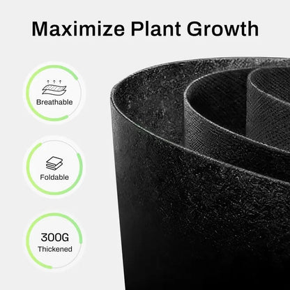 🌱 5 Gallon Grow Bags – Heavy Duty Aeration Fabric Pots with Handles for Vegetables, Flowers & Fruits 🪴