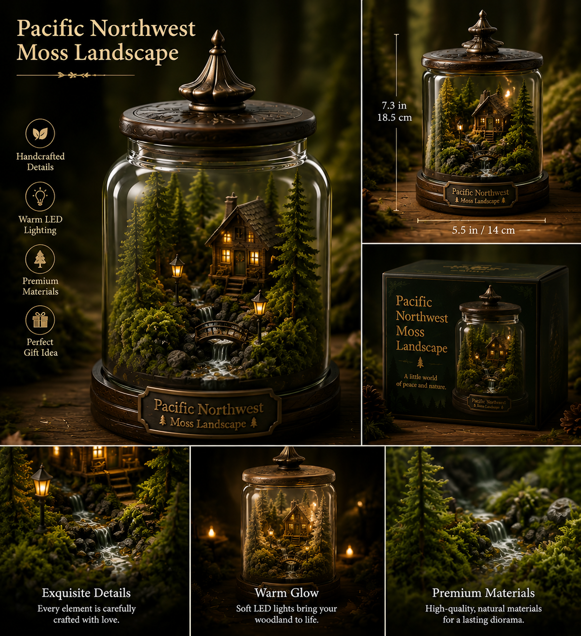 Pacific Northwest Moss Landscape
