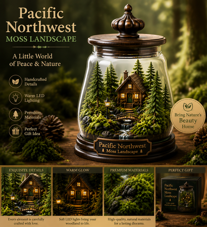 Pacific Northwest Moss Landscape