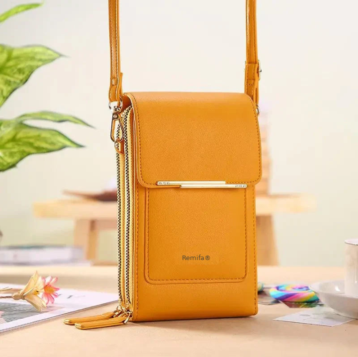 🔥Final 3 Hours: 60% OFF Remifa®2026 Trendy Minimalist Elegant Women's Touchscreen Crossbody Phone Wallet