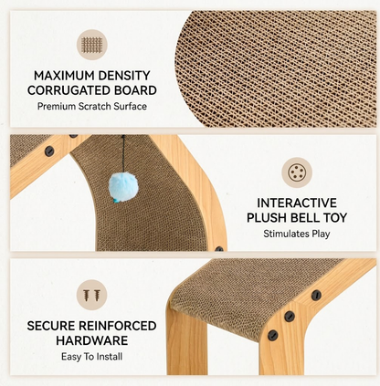 Delvaniq®20-Inch Cardboard Cat Scratcher House