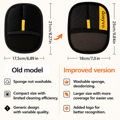 🔥 Flash Sale: 70% OFF –The dosyvo Pet Hair Removal Glove – ⚡ Swipe to Lift Fur from Furniture, Clothes & Cars