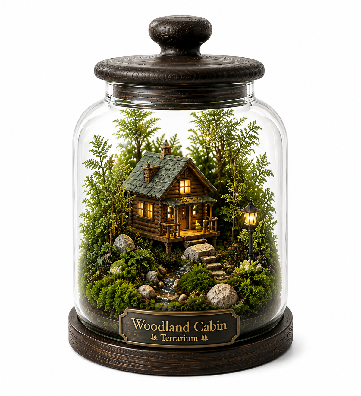 Woodland Cabin Terrarium