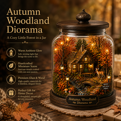 Autumn Woodland Diorama