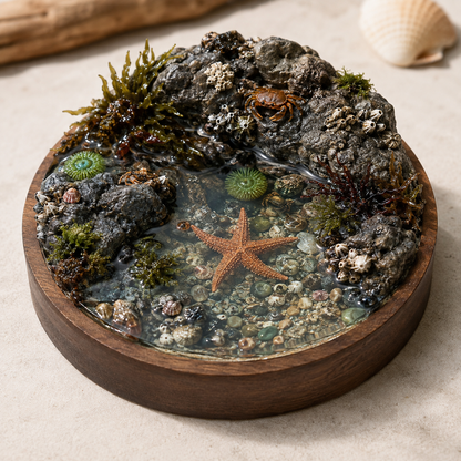 Coastal Tide Pool Diorama